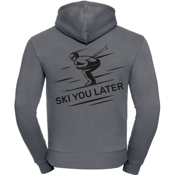 Kapuzensweater Skier grey edition