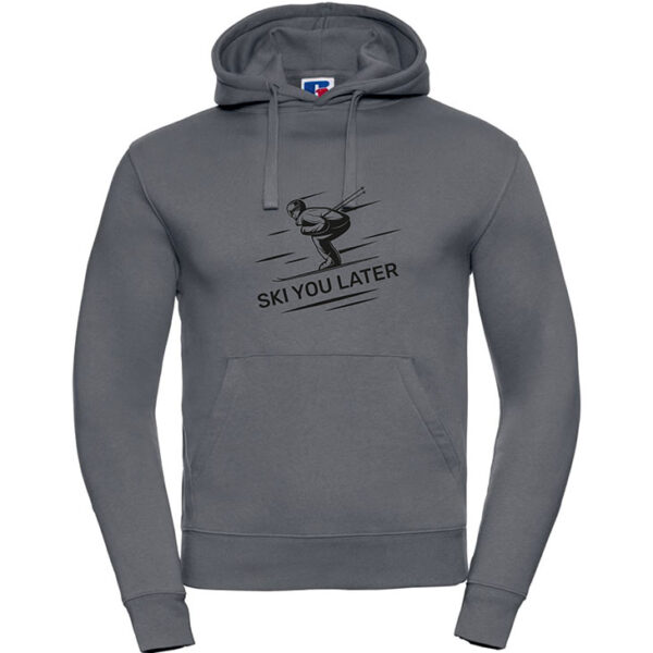 Kapuzensweater Skier grey edition