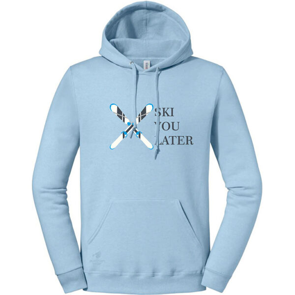 Kapuzensweater Ski You Later Blue Edition