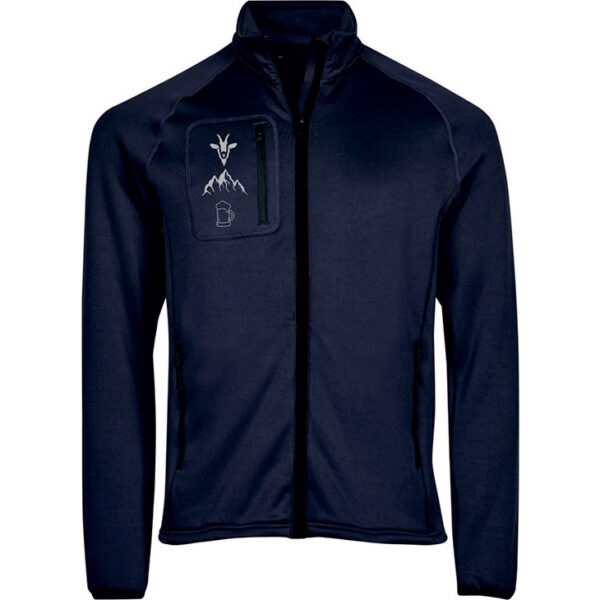 Stretchfleecejacke Bergliebe Blue Herren