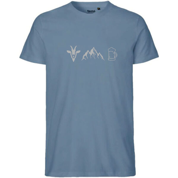 T-Shirt Bergliebe Ozean Herren