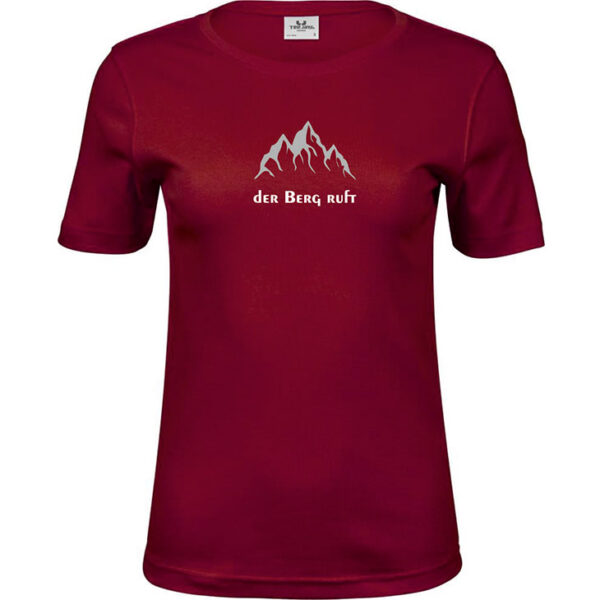 T-Shirt Bergruf Red Damen
