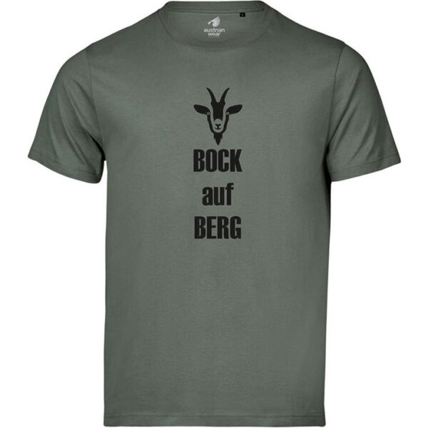 T-Shirt Bock auf Berg Forest Herren