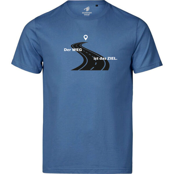 T-Shirt Weg Blue Herren